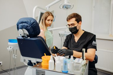 Имплантация зуба системой Dentium за 29 990 руб.
